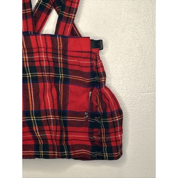 Edinburgh Woollen Mill Toddler Age 2 Tartan Kilt Suspender Family Photo Scottish - Picture 2 of 6